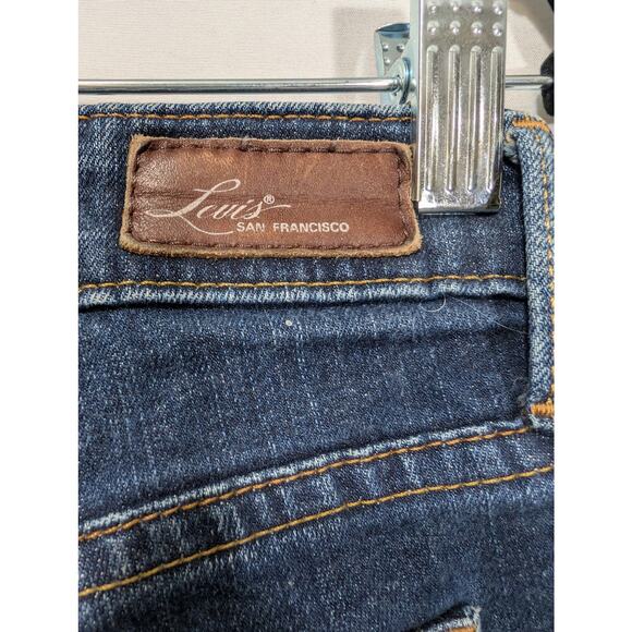 Levi’s Slight Curve Straight Leg Jeans Dark Wash Women’s Size 26×30 - Picture 5 of 9